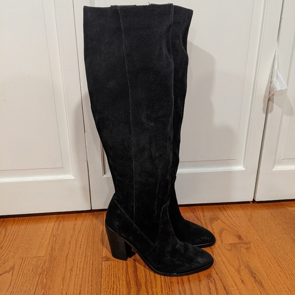 Treasure & Bond Zoe Knee High Boot Suede NWOT - Picture 2 of 9